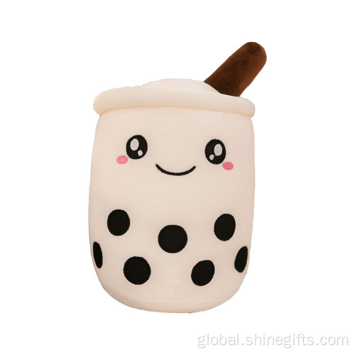 China Cute Funny Stuffed Milk Tea Cup Pillow Factory